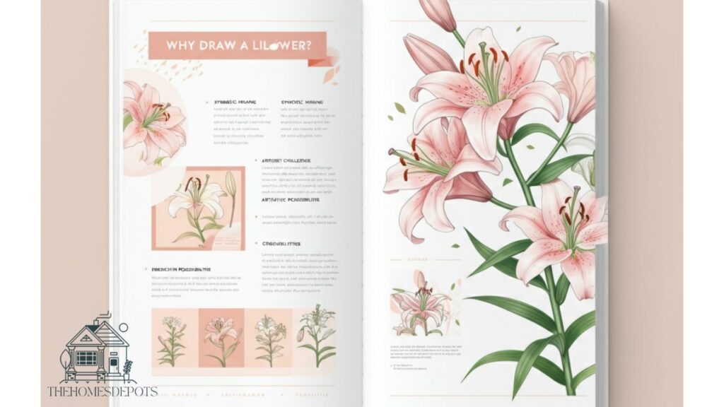 Lily Flower Drawing Tutorial – Easy Step-by-Step Guide 2 Why Draw a Lily Flower