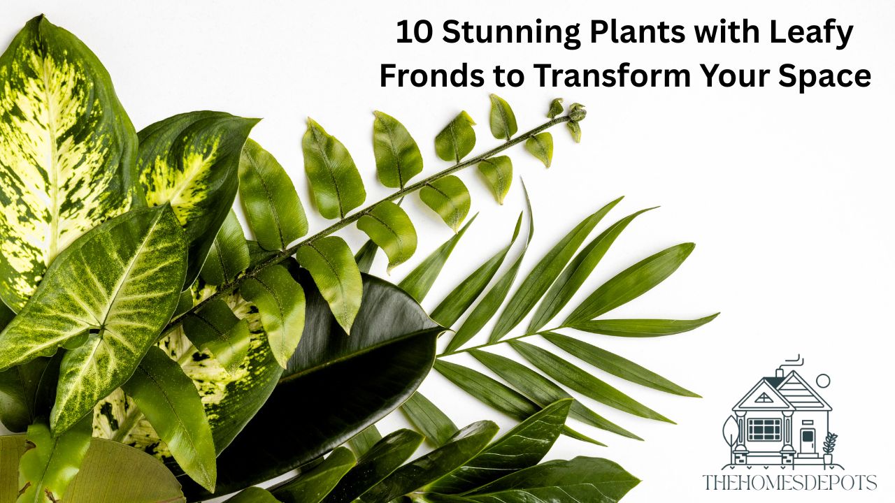 Plants with Leafy Fronds