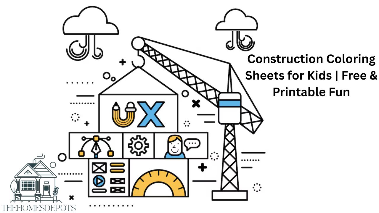 Construction Coloring Sheets