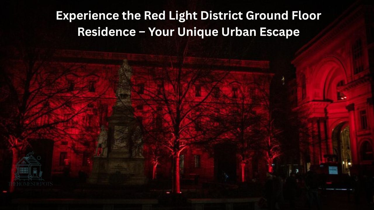 Red Light District Ground Floor Residence