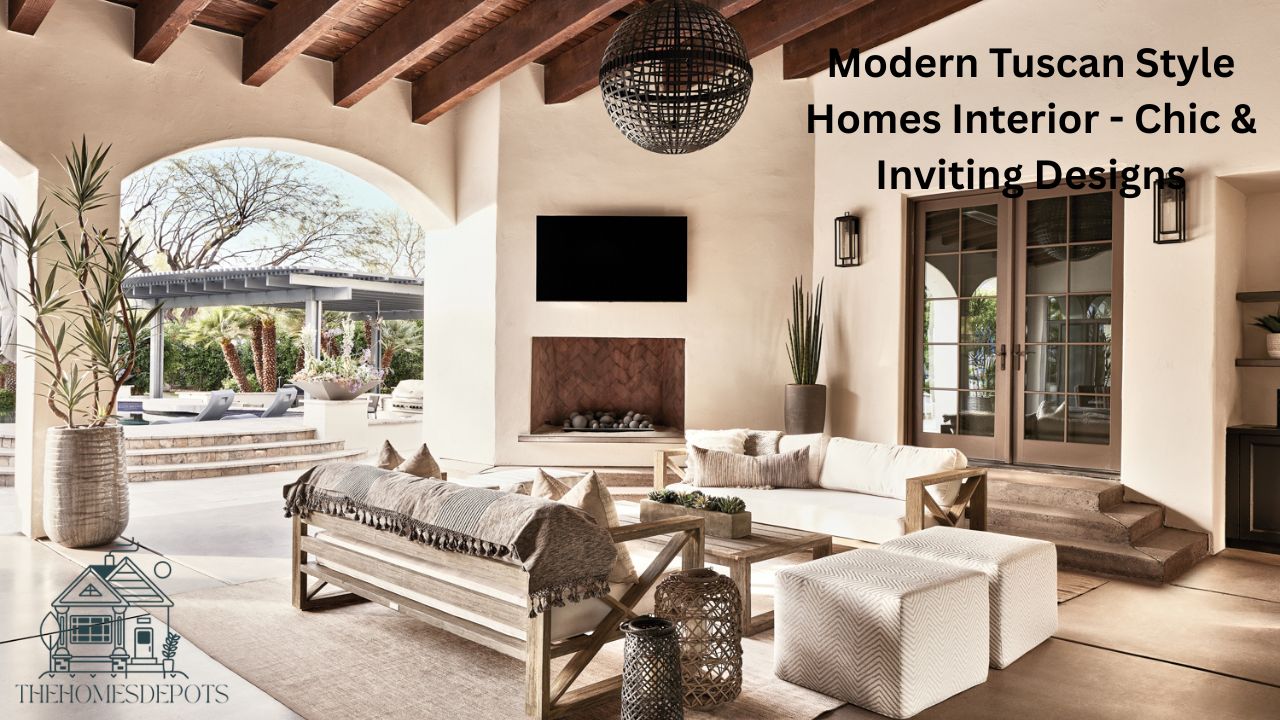 Modern Tuscan Style Homes Interior