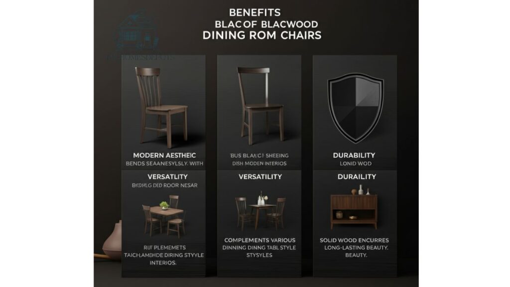 Elegant Black Wood Dining Room Chairs to Enhance Your Space 2 Why Choose Black Wood Dining Room Chairs