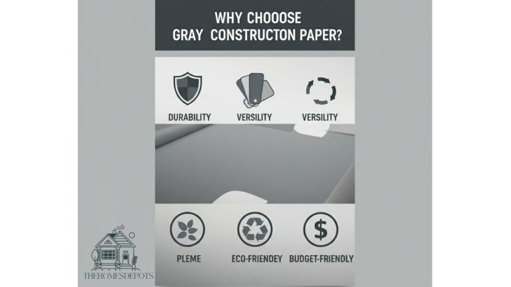 Gray Construction Paper - Durable & Versatile for Projects 2 Why Choose Gray Construction Paper