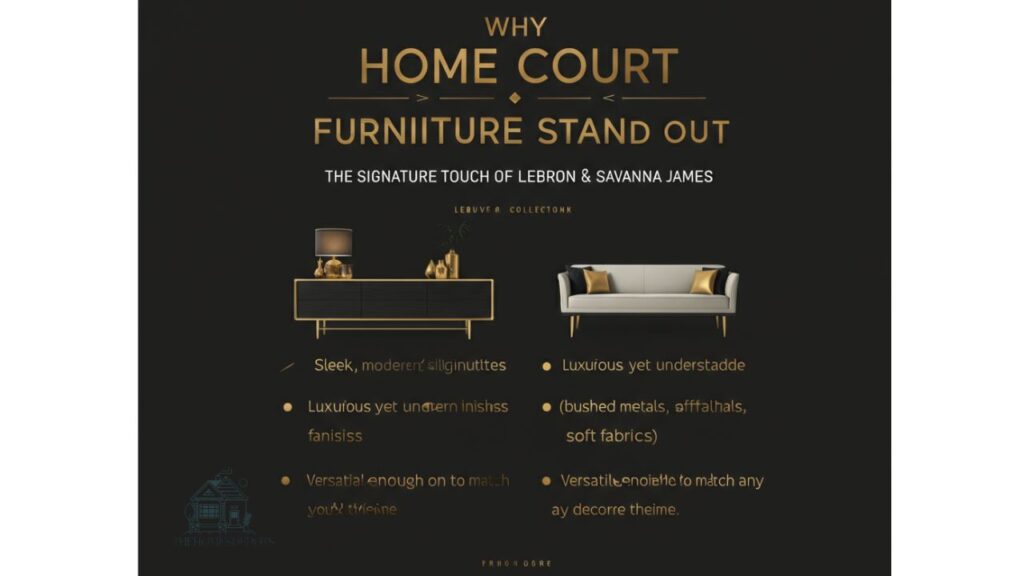 Transform Your Space with Stylish Home Court Furniture 2 Why Home Court Furniture Stands Out